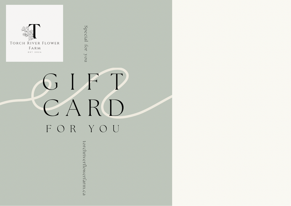 Torch River Flower Farm gift card